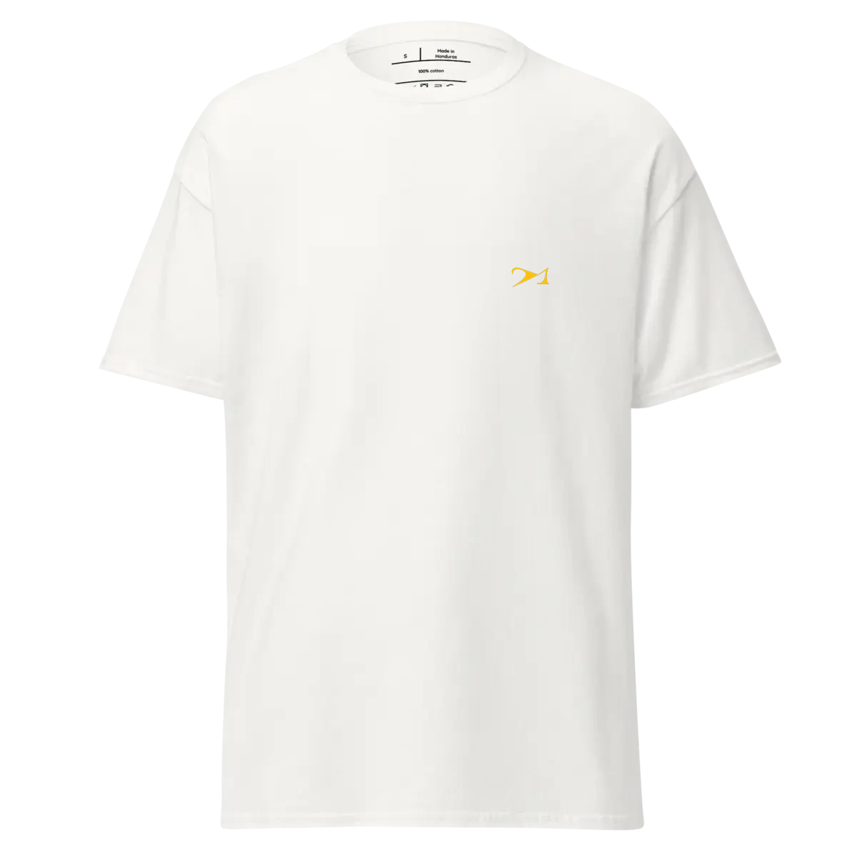 Front, yellow 2 greater than 1 logo